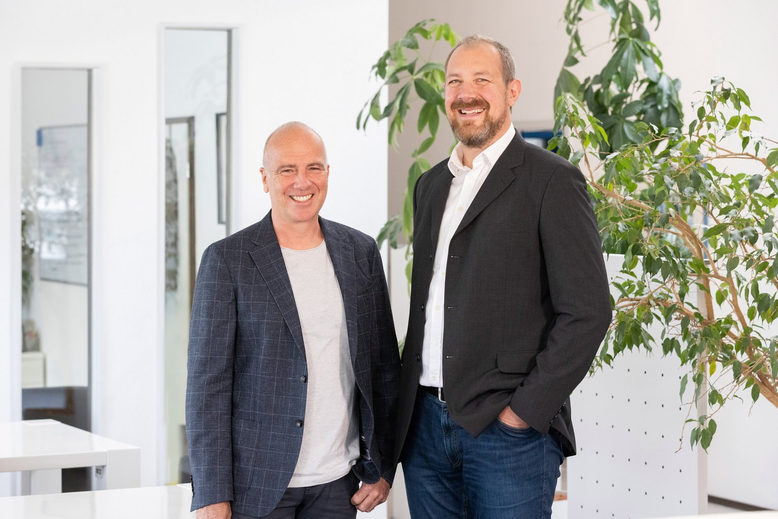 Andreas Bonin und Holger Häffelin von arcworx